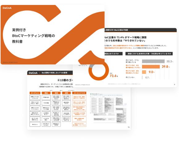 BtoCマーケティング戦略の教科書のイメージ画像